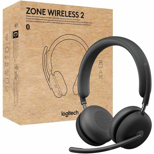 Logitech Zone Wireless 2 Headset - Wireless