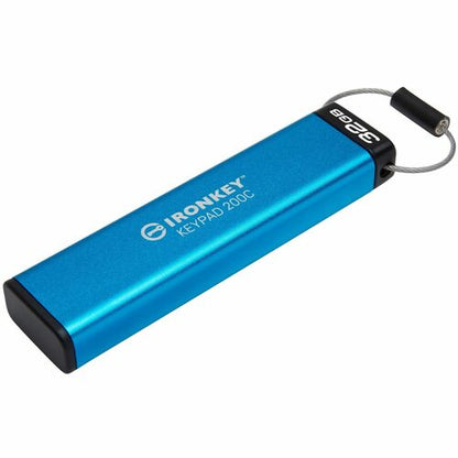32GB USB-C IRONKEY KEYPAD 200C FIPS 140-3 LVL 3 AES-256