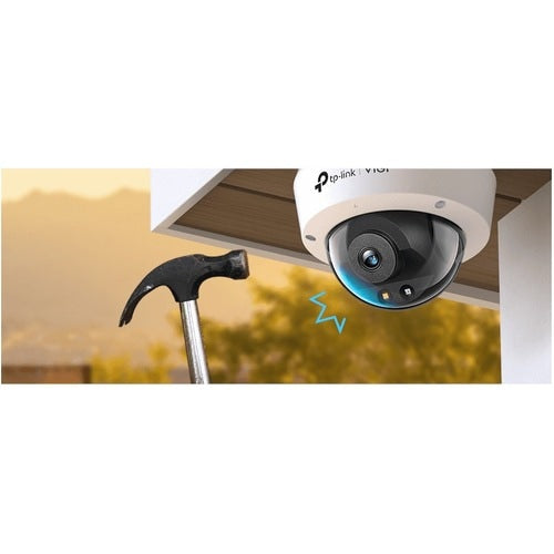 Cámara de red TP-Link VIGI C240 ​​de 4 megapíxeles - Color - Domo - 98,43 pies (30 m) de ancho