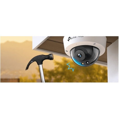 Cámara de red TP-Link VIGI C240 ​​de 4 megapíxeles - Color - Domo - 98,43 pies (30 m) de ancho