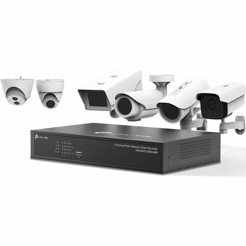 Grabador de vídeo en red TP-Link VIGI de 8 canales PoE+ - Grabador de vídeo en red - HD