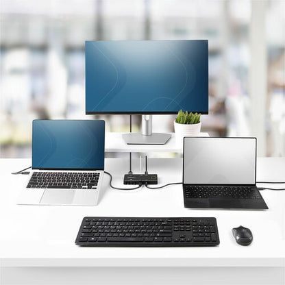 CONMUTADOR KVM USB-C 4K 60HZ DOBLE PASO PD DE 100W