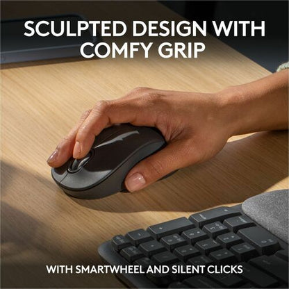 Clavier combo Logitech Wave Keys MK670 Graphite