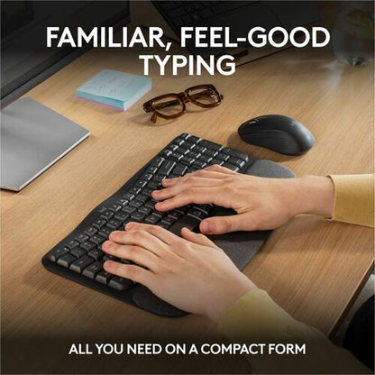 Clavier combo Logitech Wave Keys MK670 Graphite