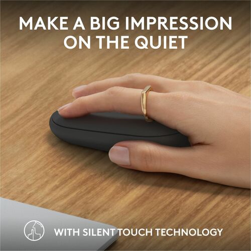 Logitech Pebble 2 M350s Mouse - Optical - Wireless