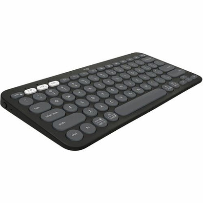 Clavier Logitech Pebble Keys 2 K380S, graphite tonal