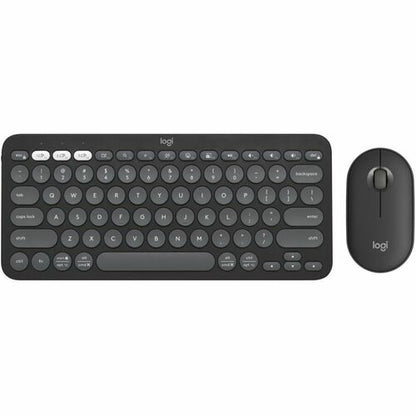 Clavier et souris Logitech Pebble 2 Combo - Clavier Bluetooth sans fil USB Type A