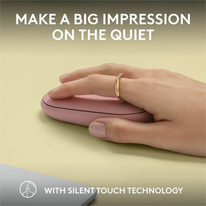 LOGITECH PEBBLE MOUSE 2 M350S TONAL ROSE MULTI 4