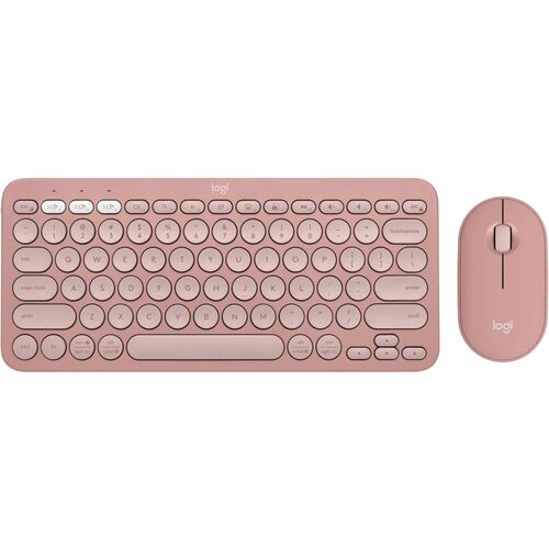 LOGITECH PEBBLE 2 COMBO ROSE TONAL MULTI 4