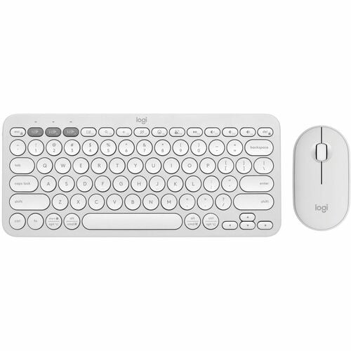 LOGITECH PEBBLE 2 COMBO BLANC TONAL MULTI 4