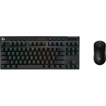 Teclado para juegos Logitech G PRO X TKL Lightspeed - Conectividad inalámbrica - Bluetooth