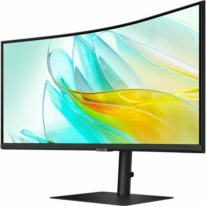 Samsung ViewFinity S6 S34C654UAN 34\" Class UW-QHD Curved Screen LCD Monitor - 21:9