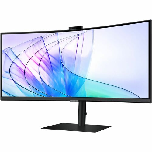 Samsung ViewFinity S6 S34C654VAN 34\" Class Webcam UW-QHD Curved Screen LCD Monitor