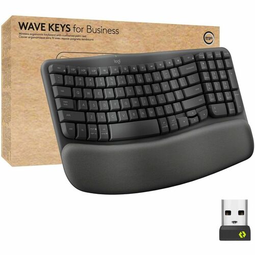 CLAVIERS LOGITECH WAVE POUR ENTREPRISE GRAPHITE