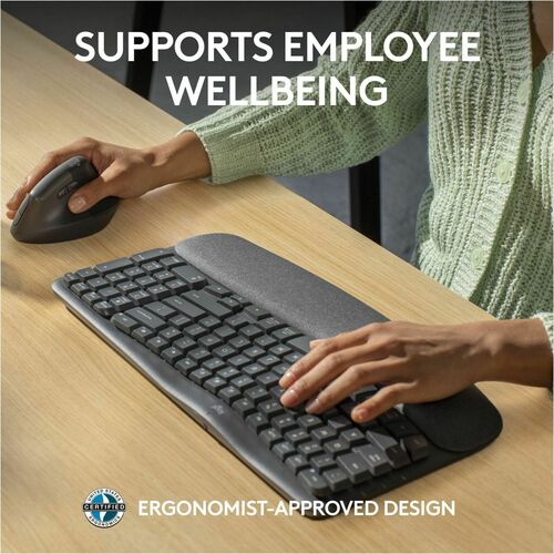 CLAVIERS LOGITECH WAVE POUR ENTREPRISE GRAPHITE