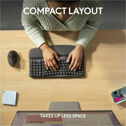 CLAVIERS LOGITECH WAVE POUR ENTREPRISE GRAPHITE