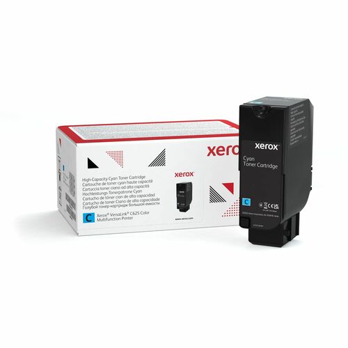 Cartouche de toner laser haute capacité Xerox d'origine - Pack cyan