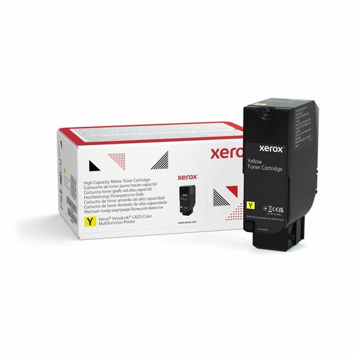 Cartouche de toner laser haute capacité Xerox d'origine - Jaune
