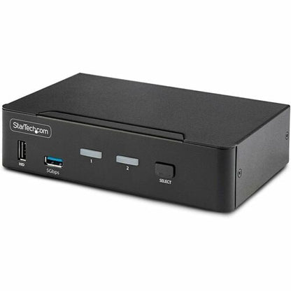 Commutateur KVM StarTech.com DisplayPort 1.4 à 2 ports, 8K 60 Hz / 4K 144 Hz, 2x