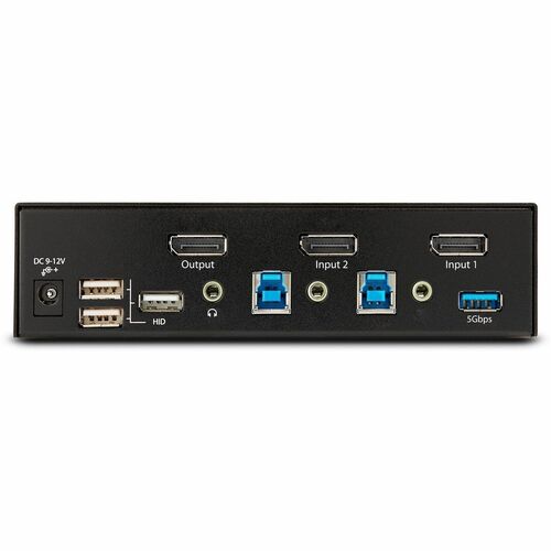Commutateur KVM StarTech.com DisplayPort 1.4 à 2 ports, 8K 60 Hz / 4K 144 Hz, 2x