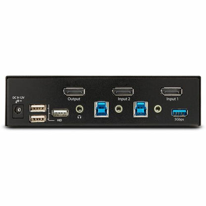 Commutateur KVM StarTech.com DisplayPort 1.4 à 2 ports, 8K 60 Hz / 4K 144 Hz, 2x