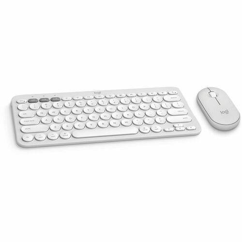 LOGITECH PEBBLE 2 COMBO POUR MAC BLANC TONAL MULTI 4