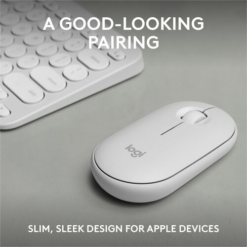 LOGITECH PEBBLE 2 COMBO FOR MAC TONAL WHITE MULTI 4