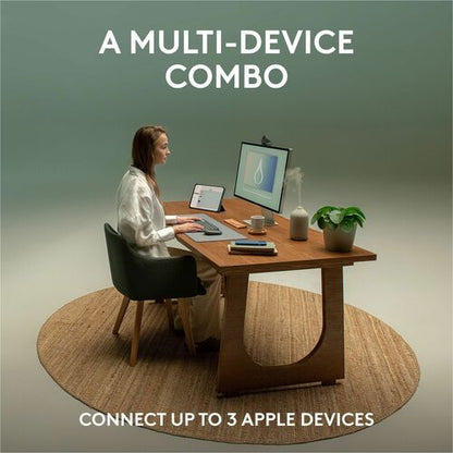 LOGITECH PEBBLE 2 COMBO FOR MAC TONAL WHITE MULTI 4