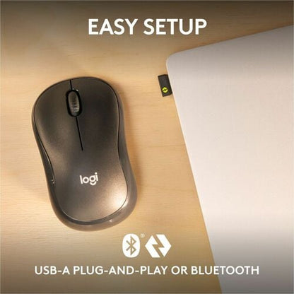 LOGITECH M240 PARA EMPRESAS CAJA MARRÓN GRAFITO
