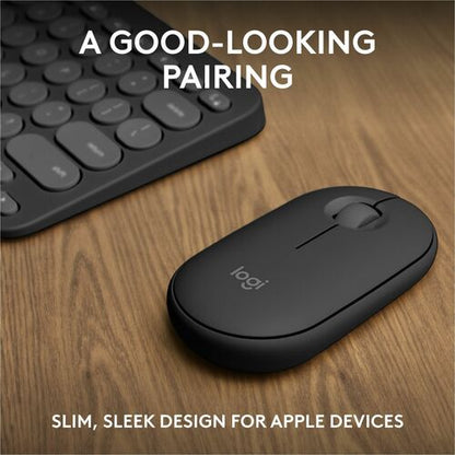 LOGITECH PEBBLE 2 COMBO POUR MAC GRAPHITE TONAL MULTI 4