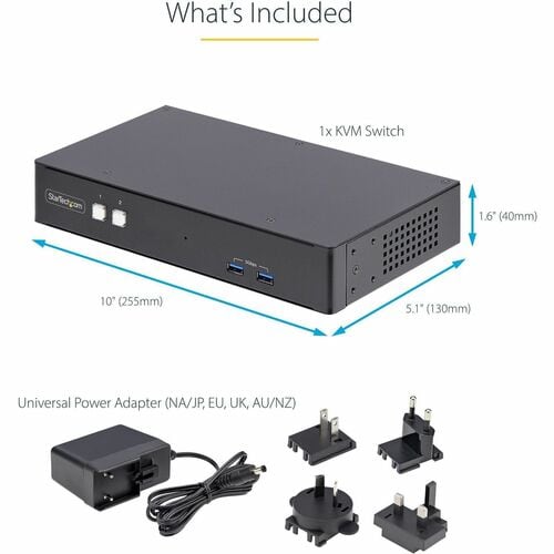 StarTech.com Adaptateur double 2 ports