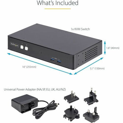 StarTech.com Adaptateur double 2 ports