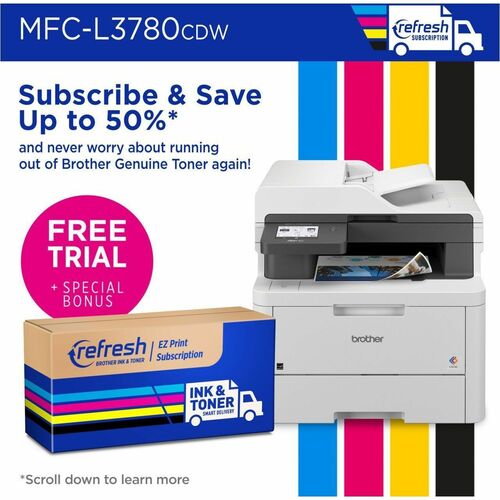MFCL3780CDW ALL-IN-ONE DIGITAL COLOR SOHO ALL-IN-ONE