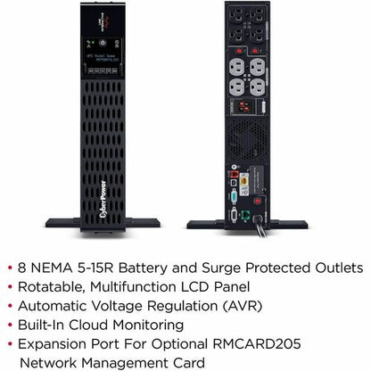 Systèmes d'onduleurs sinusoïdaux intelligents CyberPower CyberPower PR750RTXL2UC - 7