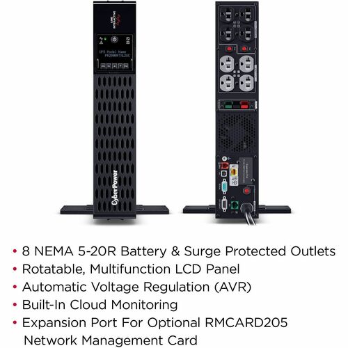 Systèmes d'onduleurs à onde sinusoïdale CyberPower CyberPower PR2000RTXL2UC Smart App -