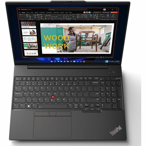 Lenovo ThinkPad E16 Gen 1 21JN00BQCA 16\" Notebook - WUXGA - Intel Core i5 13th Gen i5