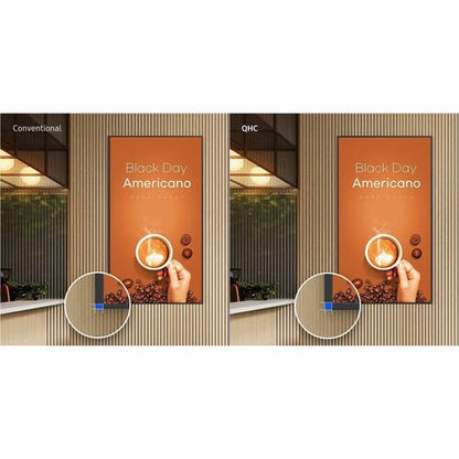 QHC SERIES 65 UHD 700 NIT ANTI-REFLET IP5X CLASSÉ 24/7 2E GÉNÉRATION B2B