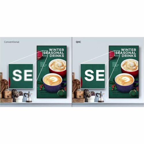 QHC SERIES 65 UHD 700 NIT ANTI-REFLET IP5X CLASSÉ 24/7 2E GÉNÉRATION B2B