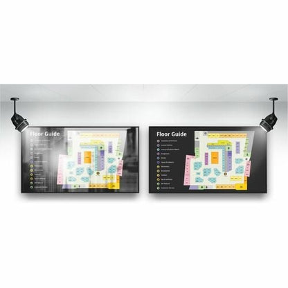 SÉRIE QMC 55 PO UHD 500 nits NON ÉBLOUISSANT CLASSÉ IP5X 24 h/24 et 7 j/7 2e GÉNÉRATION B2B