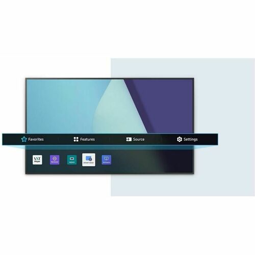 QBC SÉRIE 65 UHD 350 NIT IP5X CLASSÉ 16/7 2E GÉNÉRATION CONCEPTION B2B TIZEN
