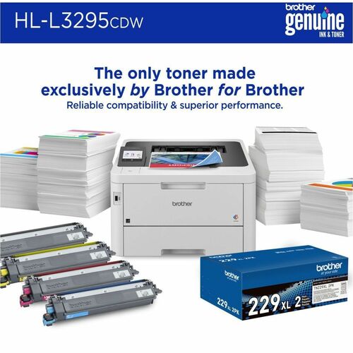 Brother HL-L3295CDW Desktop Wireless Laser Printer - Color -
