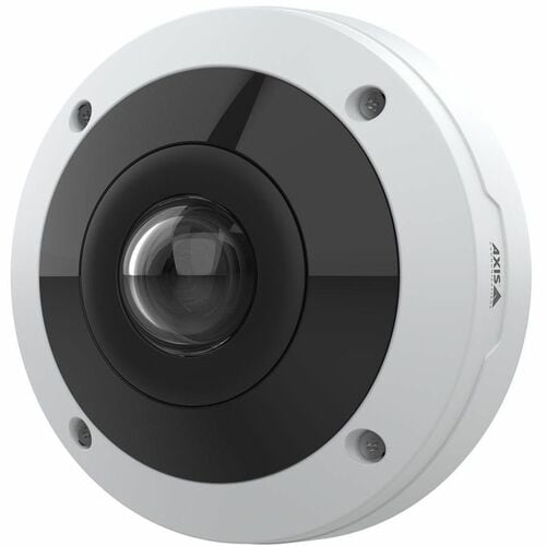 AXIS M4318-PLR 12 Megapixel Outdoor 4K Network Camera - Color - Fisheye - White