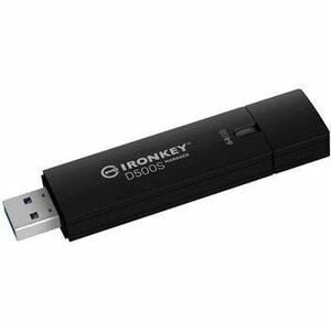 64GB IRONKEY MANAGED D500SM FIPS 140-3 LVL 3 AES-256
