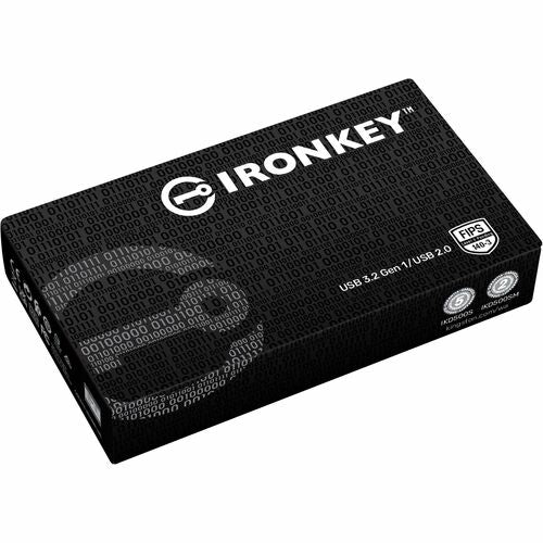 32GB IRONKEY D500S FIPS 140-3 LVL 3 AES-256