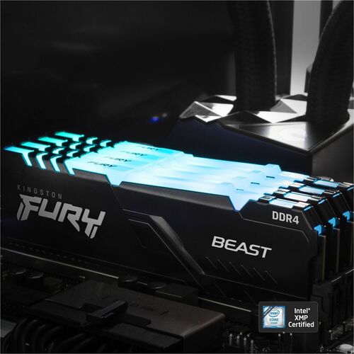 Kit de 2 modules DDR4 CL18 32 Go 3600 MT/S FURY BEAST RGB