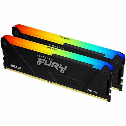 64GB 3200MT/S DDR4 CL16 DIMM KIT OF 2 FURY BEAST RGB