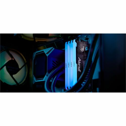 128GB 3200MT/S DDR4 CL16 DIMM KIT OF 4 FURY BEAST RGB