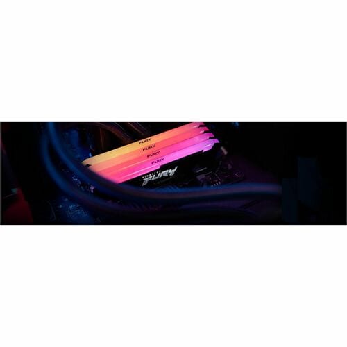 128GB 3200MT/S DDR4 CL16 DIMM KIT OF 4 FURY BEAST RGB