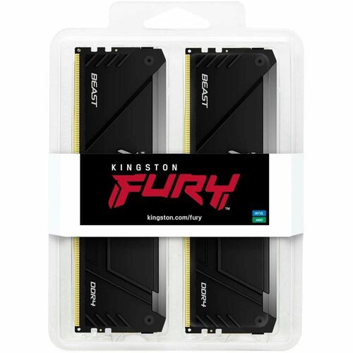 64GB 3200MT/S DDR4 CL16 DIMM KIT OF 4 FURY BEAST RGB