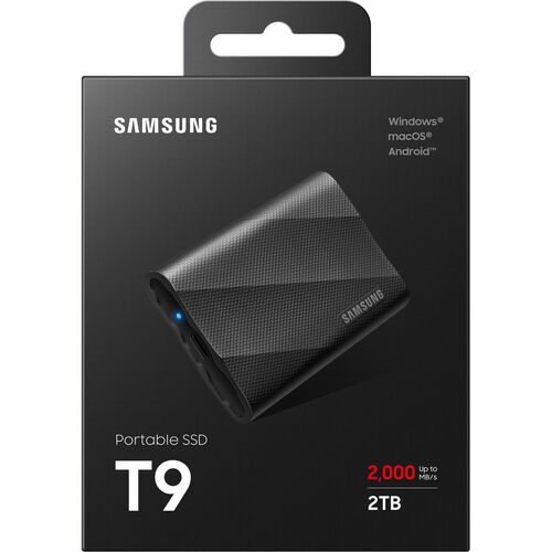 2TB USB 3.2 GEN. 2 T9 PORTABLE SSD - BLACK MULTI 5